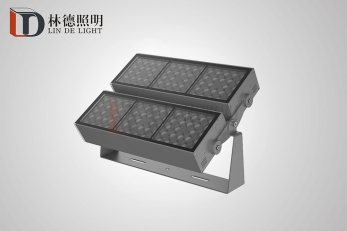 福建3头双排投光灯U型支架